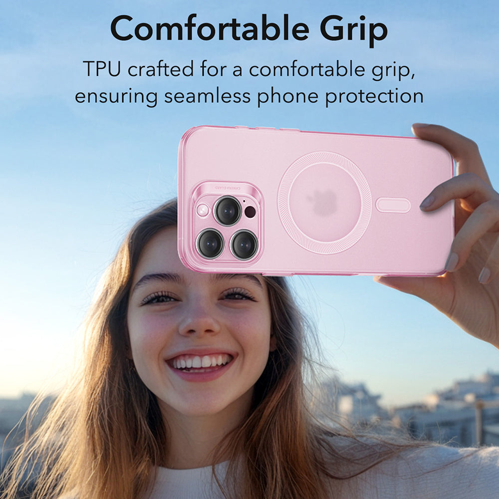 MagSafe Case for Apple iPhone 16 Pro Max, ESR, Zero, Satin Pink