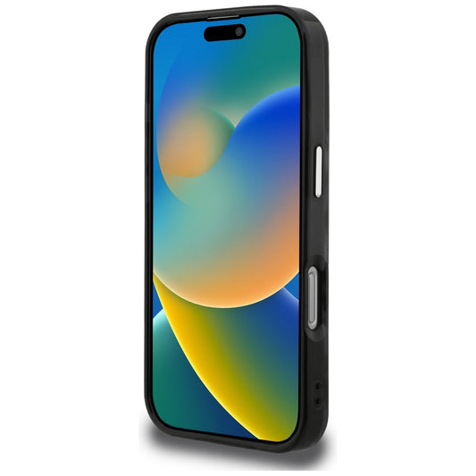 Калъф MagSafe за Apple iPhone 16 Pro Max, Karl Lagerfeld, IML Leopard Pattern, Черен