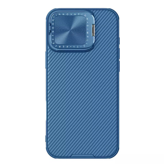 MagSafe калъф за Apple iPhone 16 Pro Max, Nillkin, CamShield Prop, Син