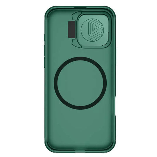 Калъф MagSafe за Apple iPhone 16 Pro Max, Nillkin, CamShield Prop, Зелен