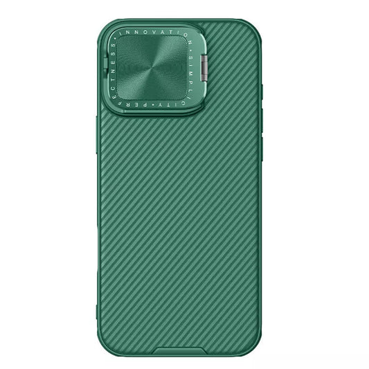 Калъф MagSafe за Apple iPhone 16 Pro Max, Nillkin, CamShield Prop, Зелен