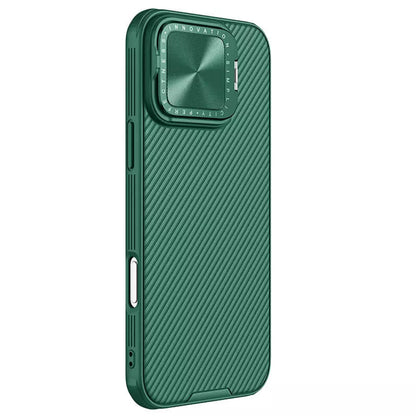 Калъф MagSafe за Apple iPhone 16 Pro Max, Nillkin, CamShield Prop, Зелен