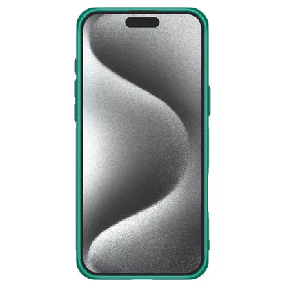 Калъф MagSafe за Apple iPhone 16 Pro Max, Nillkin, Iceblade Prop (без изрез за камера), Зелен