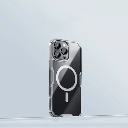 Калъф MagSafe за Apple iPhone 16 Pro Max, Nillkin, Nature Pro, Прозрачен