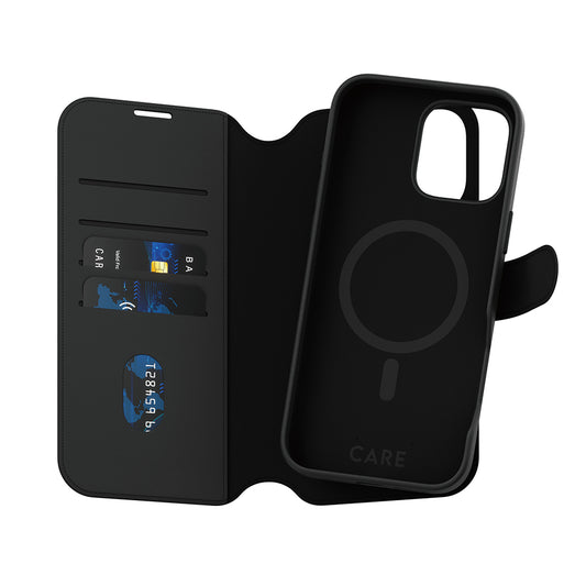 Калъф MagSafe за Apple iPhone 16 Pro Max, PanzerGlass, Care Feature Tango Two-in-One, Черен
