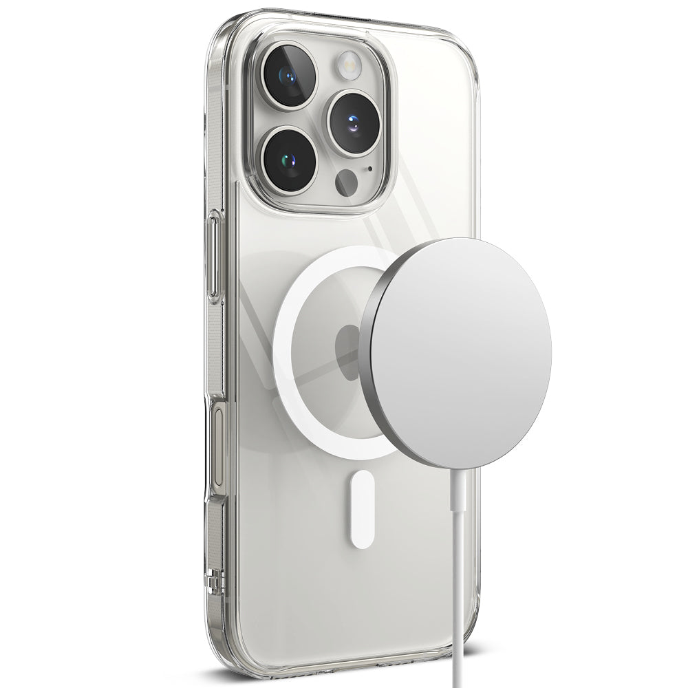 MagSafe калъф за Apple iPhone 16 Pro Max, Ringke, Fusion, прозрачен