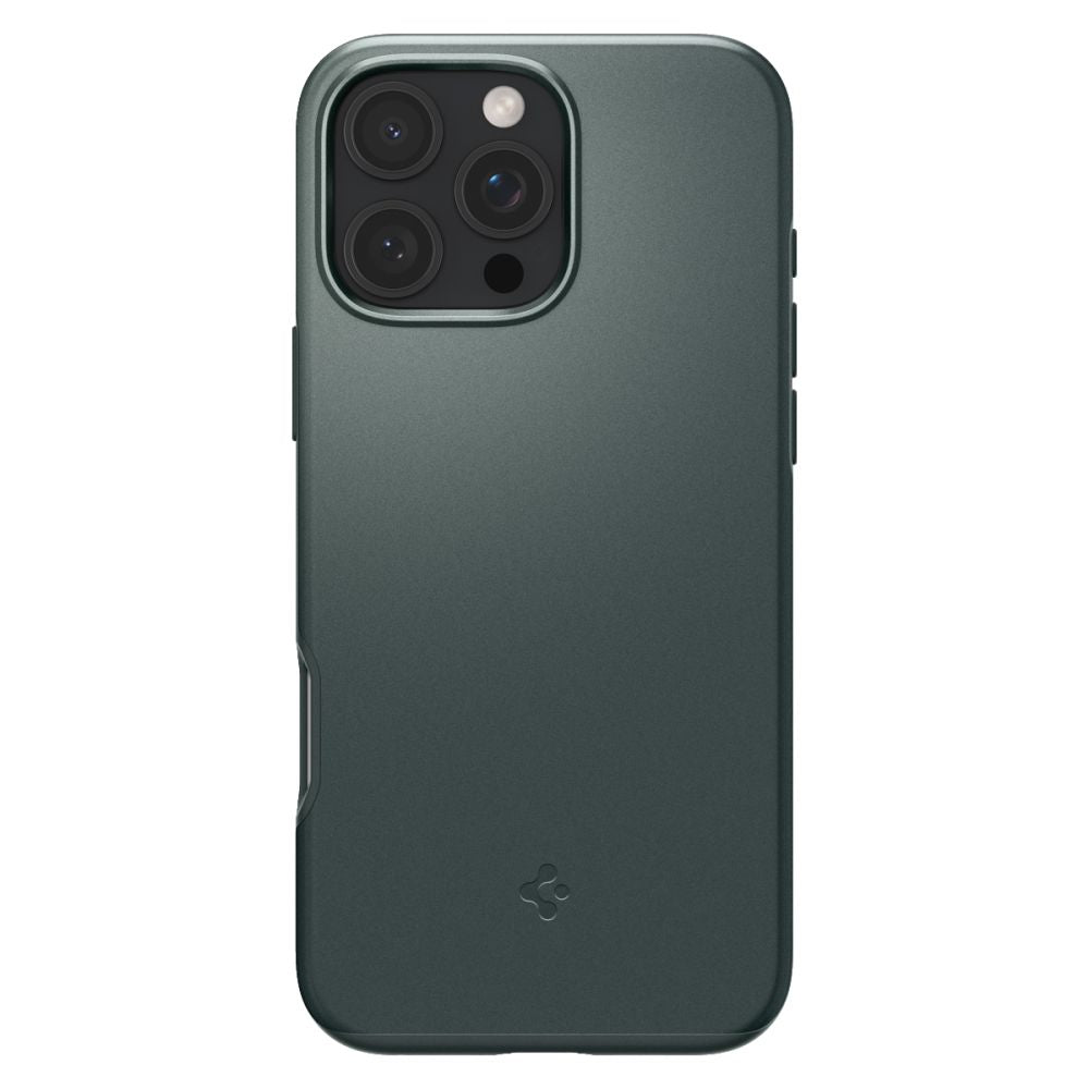 Калъф MagSafe за Apple iPhone 16 Pro Max, Spigen, Thin Fit, Зелен
