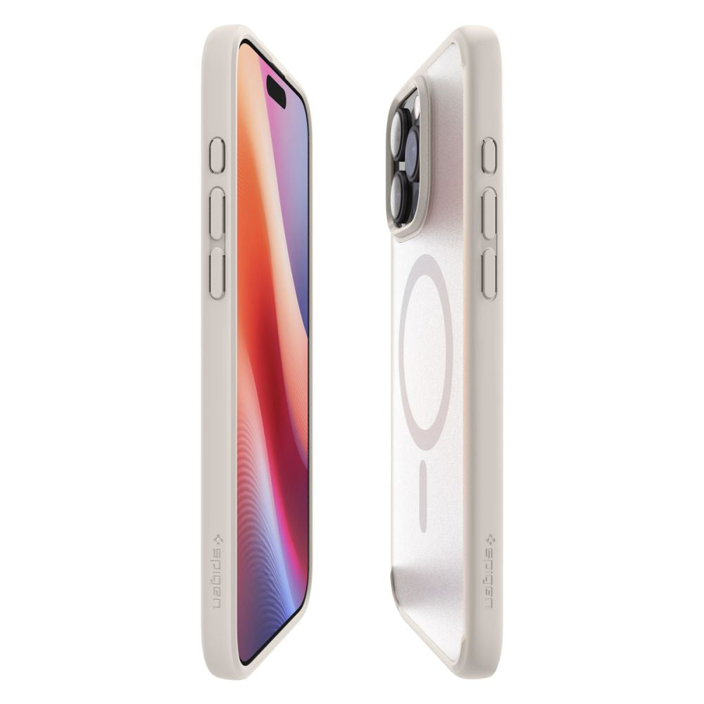 Калъф MagSafe за Apple iPhone 16 Pro Max, Spigen, Ultra Hybrid, Сатенен бронз ACS08382