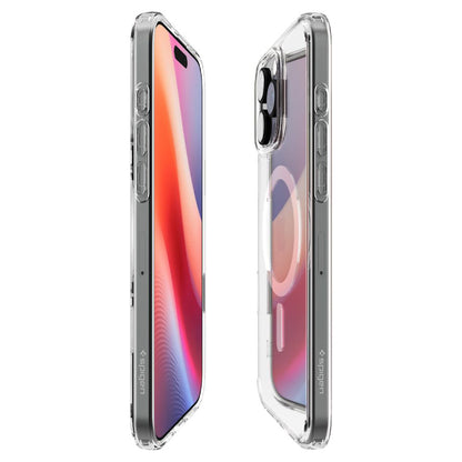 Калъф MagSafe за Apple iPhone 16 Pro Max, Spigen, Ultra Hybrid T, Бял ACS08505