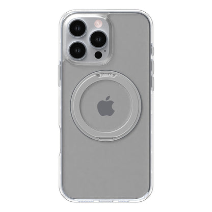 MagSafe Case for Apple iPhone 16 Pro Max, Torras, Ostand Pro, Transparent