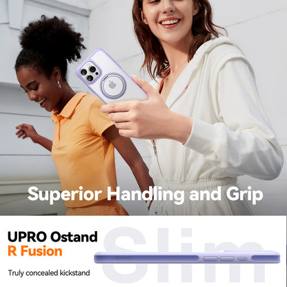 Калъф MagSafe за Apple iPhone 16 Pro Max, Torras, Ostand R Fusion, Черен