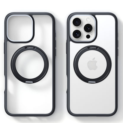 Калъф MagSafe за Apple iPhone 16 Pro Max, Torras, Ostand R Fusion, Черен