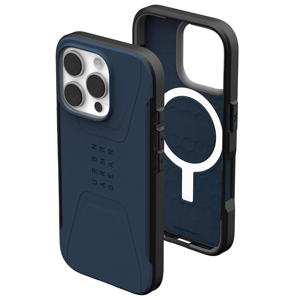 Калъф MagSafe за Apple iPhone 16 Pro Max, Urban Armor Gear, Civilian, Тъмносин