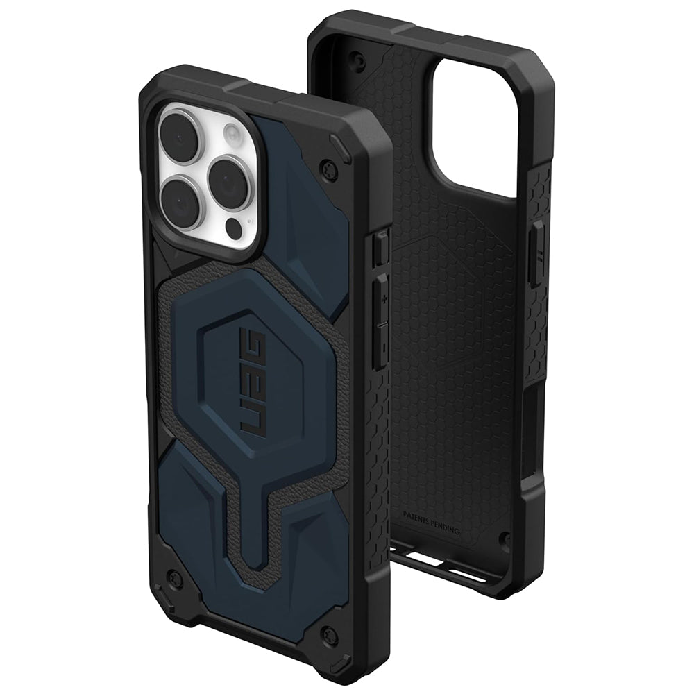 Калъф MagSafe за Apple iPhone 16 Pro Max, Urban Armor Gear, Monarch Pro, Тъмносин