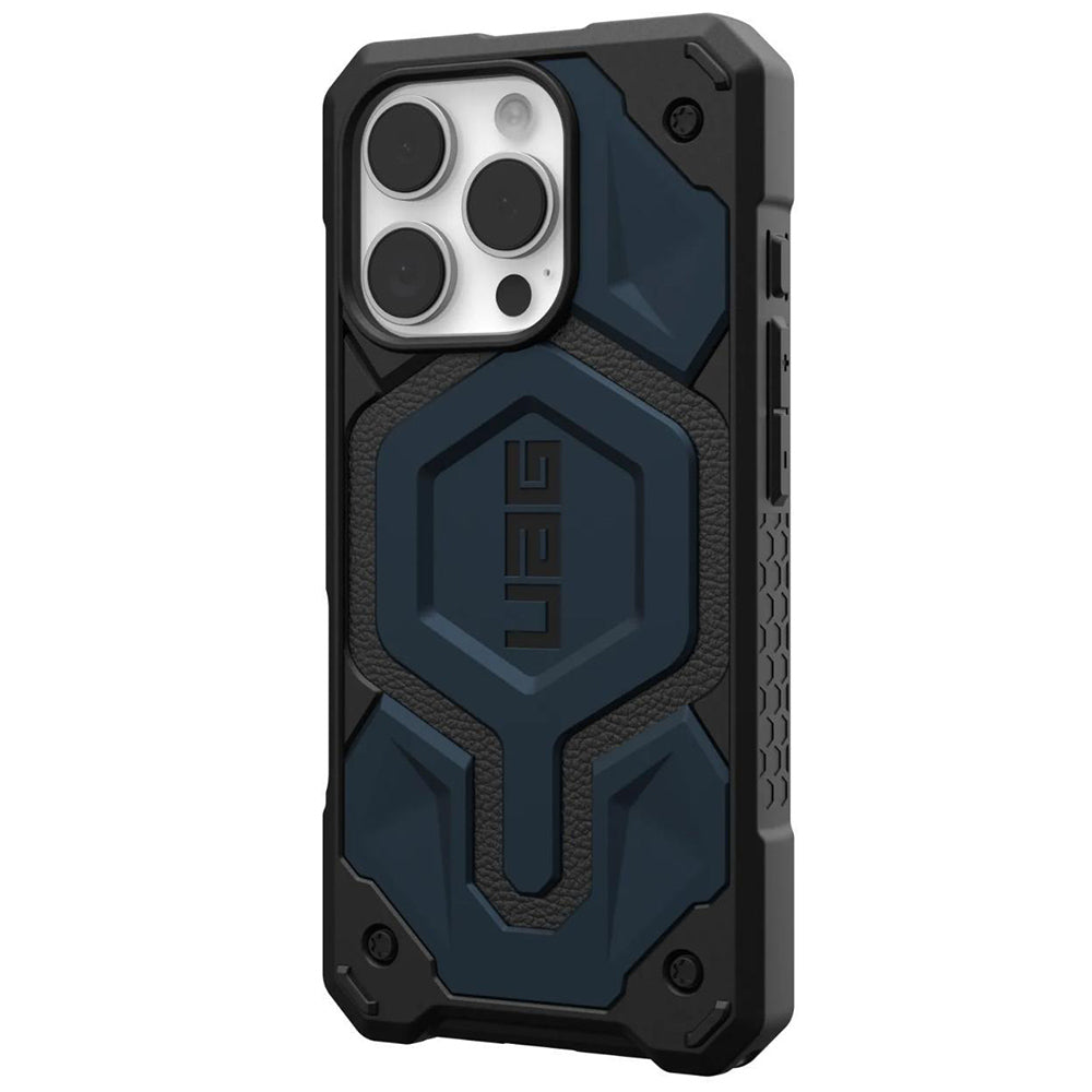 Калъф MagSafe за Apple iPhone 16 Pro Max, Urban Armor Gear, Monarch Pro, Тъмносин