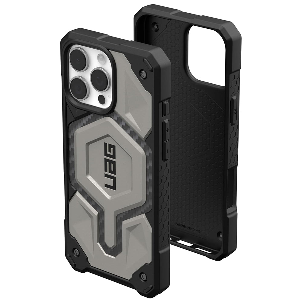 Калъф MagSafe за Apple iPhone 16 Pro Max, Urban Armor Gear, Monarch Pro, Сив