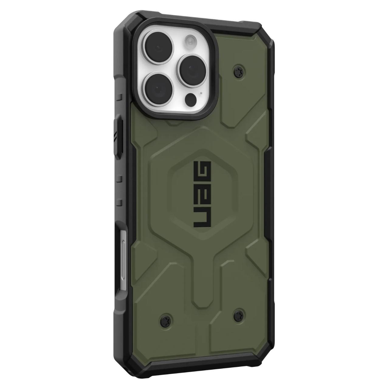 Калъф MagSafe за Apple iPhone 16 Pro Max, Urban Armor Gear, Pathfinder, Зелен