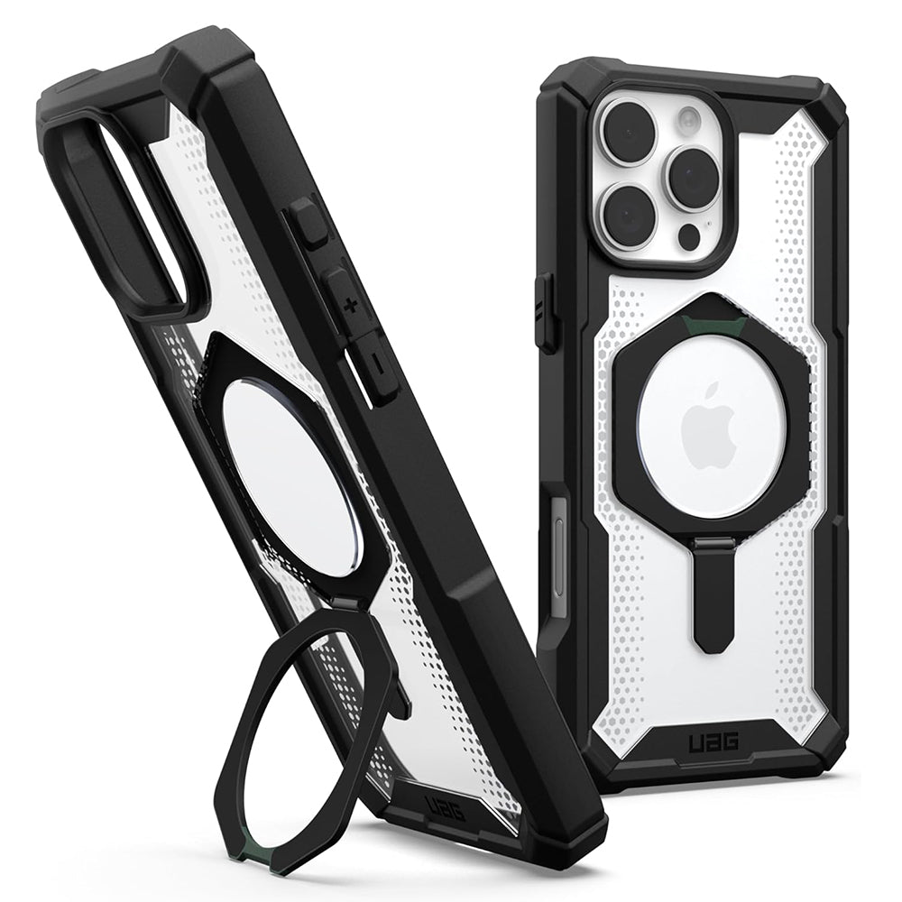 Калъф MagSafe за Apple iPhone 16 Pro Max, Urban Armor Gear, Plasma XTE, Черен прозрачен