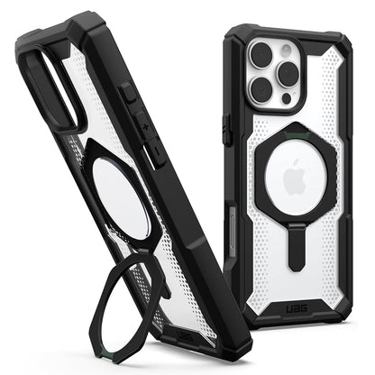 Калъф MagSafe за Apple iPhone 16 Pro Max, Urban Armor Gear, Plasma XTE, Черен прозрачен
