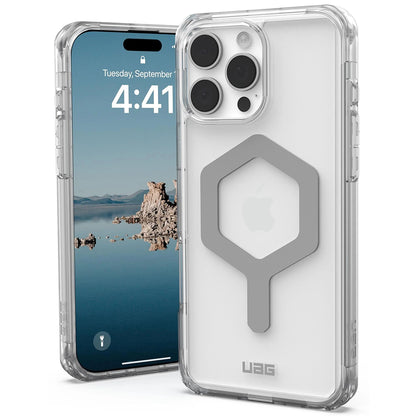 Калъф MagSafe за Apple iPhone 16 Pro Max, Urban Armor Gear, Plyo, Прозрачен