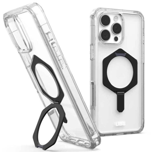 MagSafe Case for Apple iPhone 16 Pro Max, Urban Armor Gear, Plyo XTE, Transparent Black