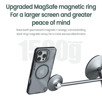 Калъф MagSafe за Apple iPhone 16 Pro, Nillkin, Iceblade Prop (с изрез за камера), Зелен