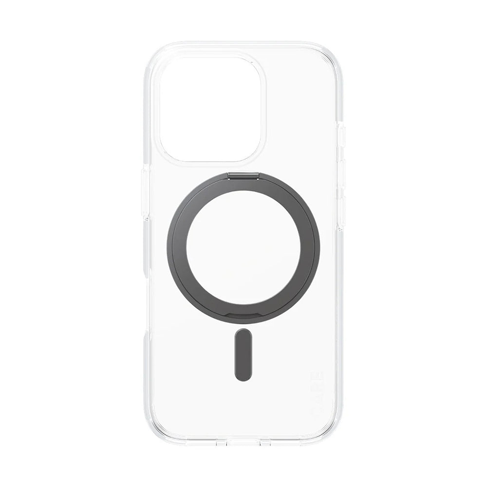 Калъф MagSafe за Apple iPhone 16 Pro, PanzerGlass, с функция стойка, прозрачен черен