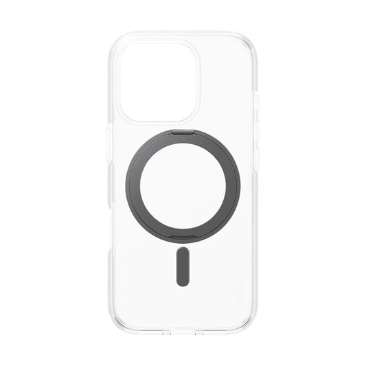 Калъф MagSafe за Apple iPhone 16 Pro, PanzerGlass, с функция стойка, прозрачен черен