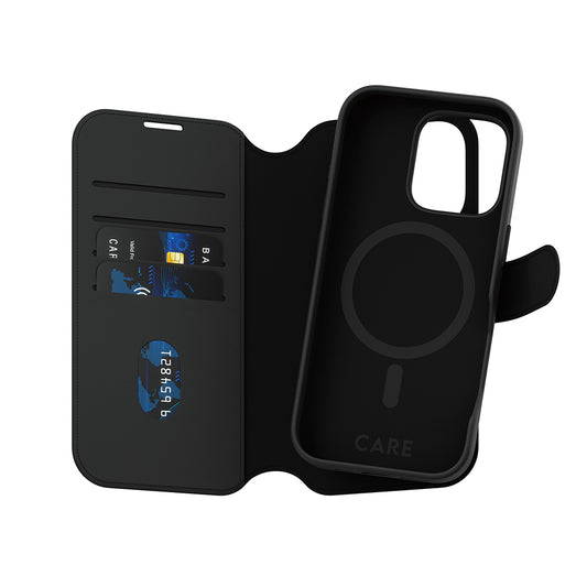Калъф MagSafe за Apple iPhone 16 Pro, PanzerGlass, Care Feature Tango Two-in-One, Черен