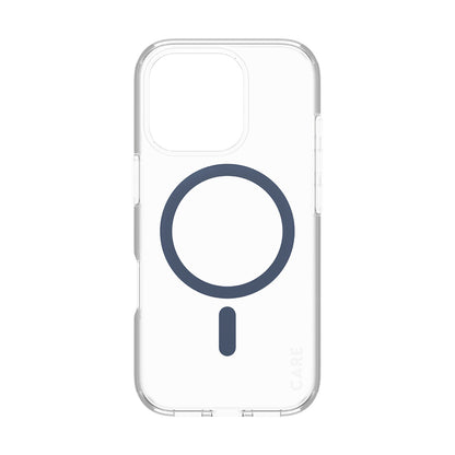 Калъф MagSafe за Apple iPhone 16 Pro, PanzerGlass, Care Urban Combat, Прозрачен Син