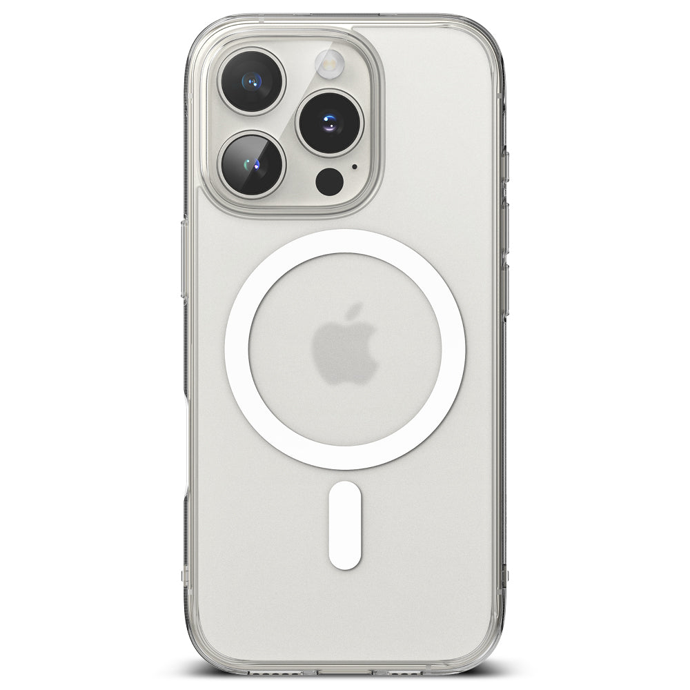 Калъф MagSafe за Apple iPhone 16 Pro, Ringke, Fusion, Матиран прозрачен