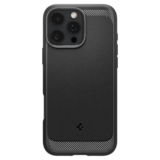 Калъф MagSafe за Apple iPhone 16 Pro, Spigen, Rugged Armor, Матово черен ACS08115