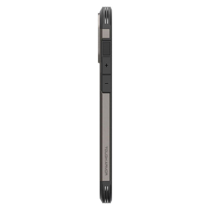 Калъф MagSafe за Apple iPhone 16 Pro, Spigen, Tough Armor, Сив ACS08145