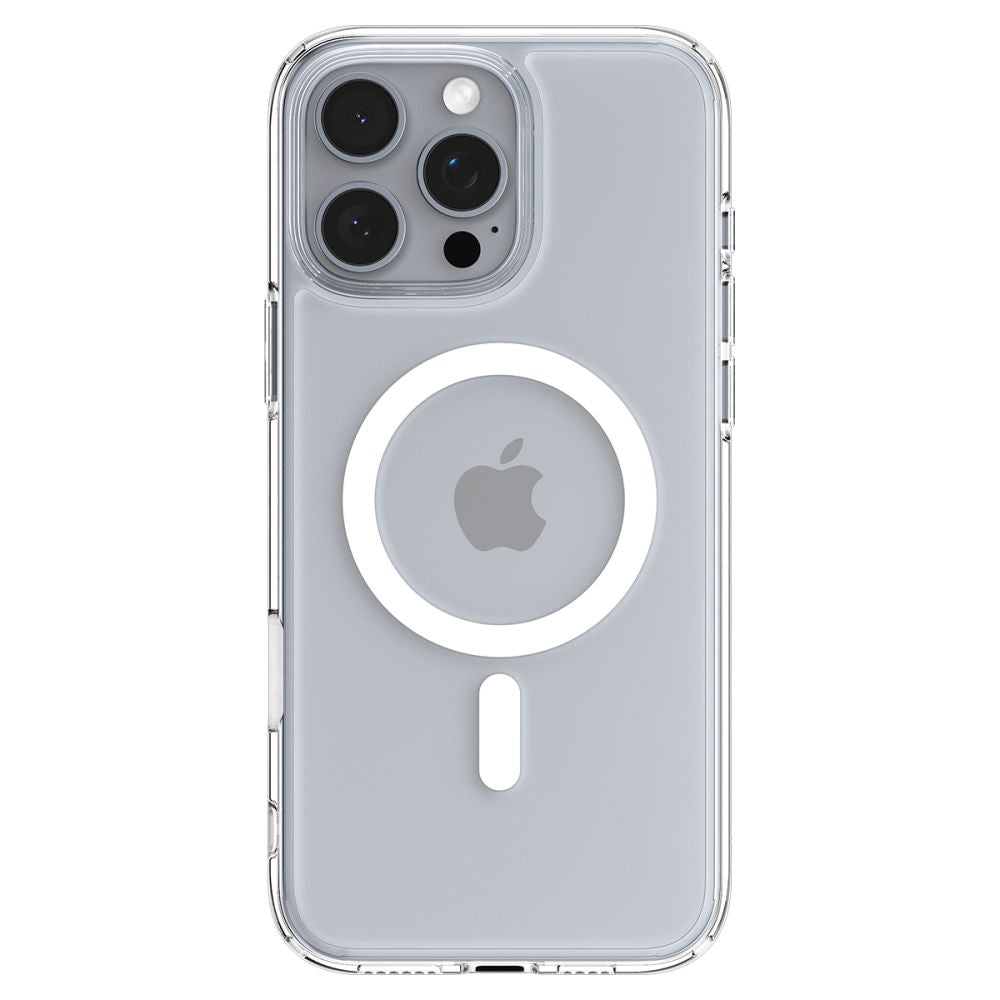 Калъф MagSafe за Apple iPhone 16 Pro, Spigen, Ultra Hybrid T, Бял ACS08512