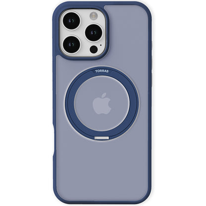 Калъф MagSafe за Apple iPhone 16 Pro, Torras, Ostand Pro, Тъмносин