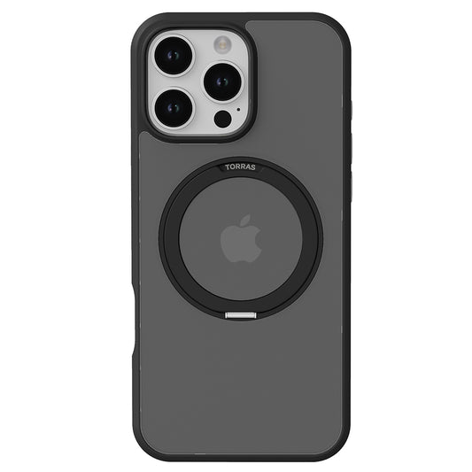 Калъф MagSafe за Apple iPhone 16 Pro, Torras, Ostand Pro, Черен