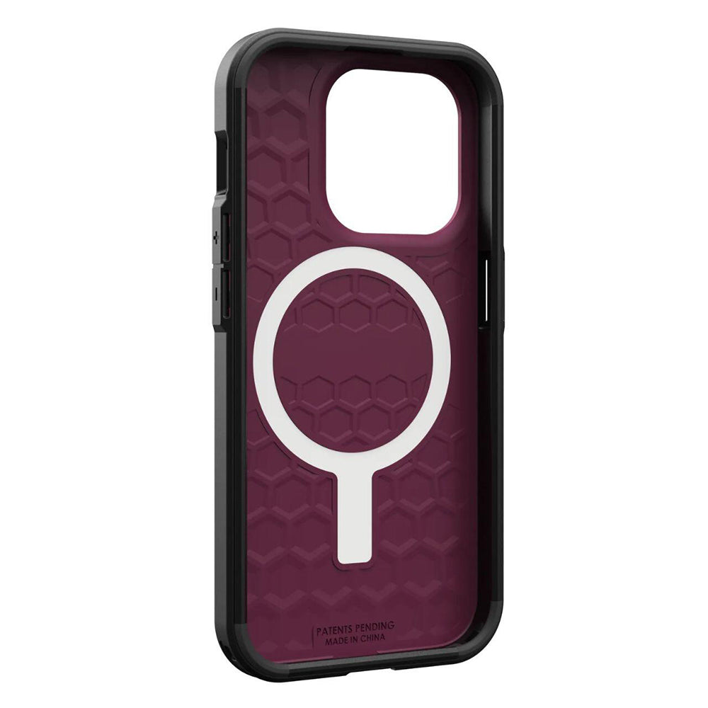Калъф MagSafe за Apple iPhone 16 Pro, Urban Armor Gear, Civilian, Бордо