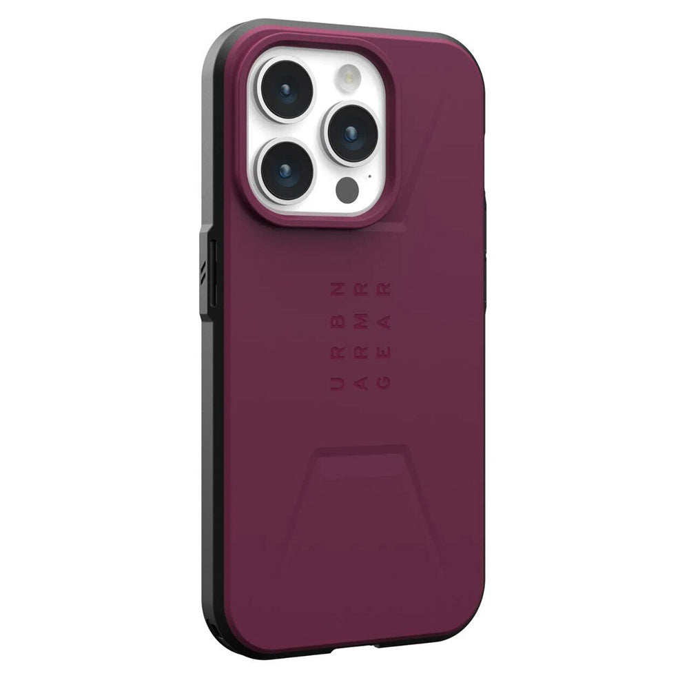Калъф MagSafe за Apple iPhone 16 Pro, Urban Armor Gear, Civilian, Бордо