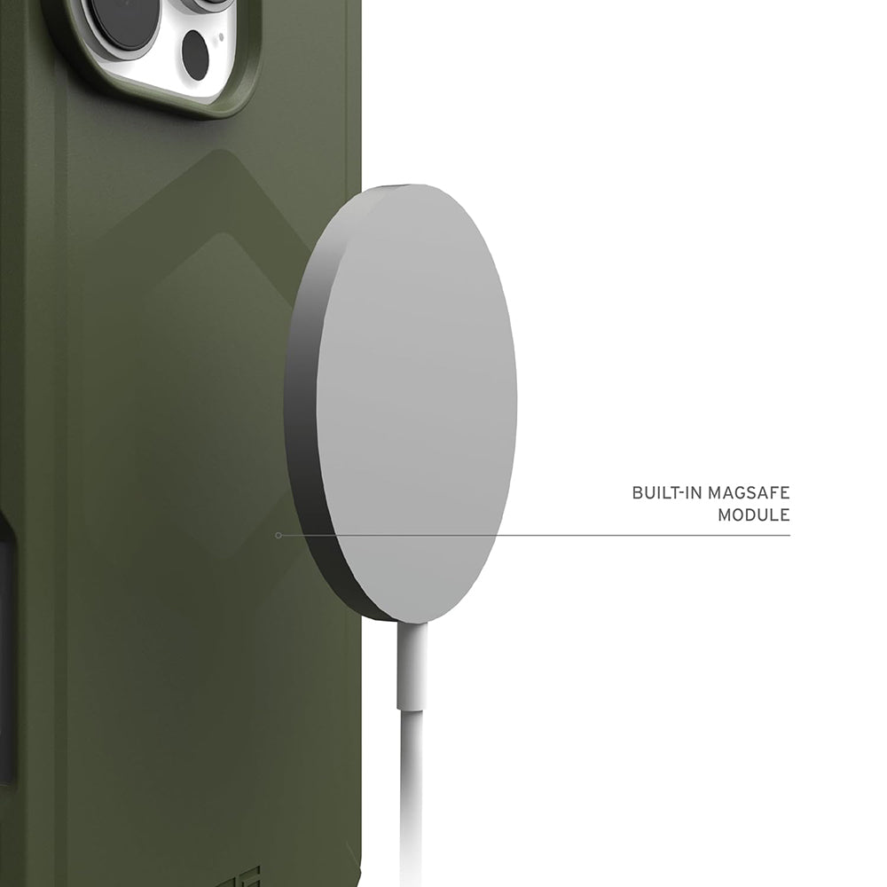 Калъф MagSafe за Apple iPhone 16 Pro, Urban Armor Gear, Essential Armor, Зелен