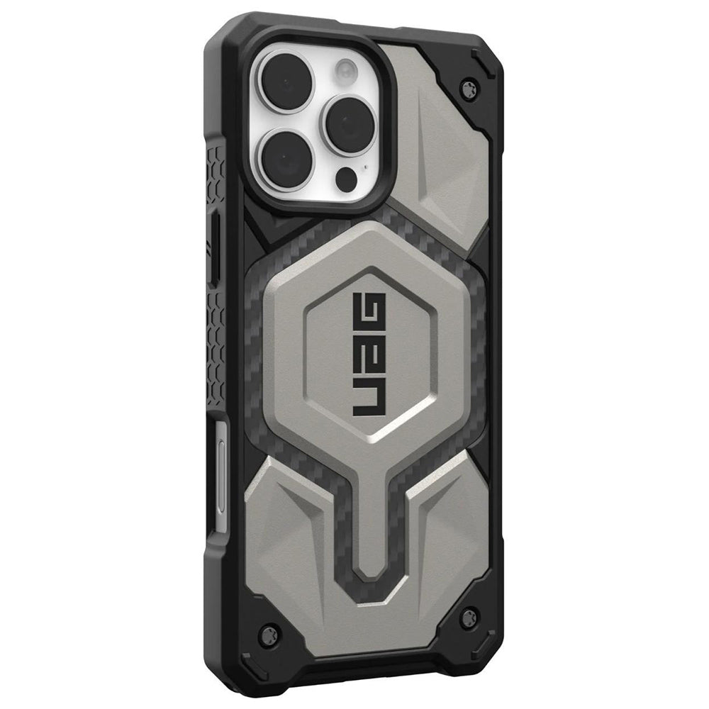 Калъф MagSafe за Apple iPhone 16 Pro, Urban Armor Gear, Monarch Pro, Сив