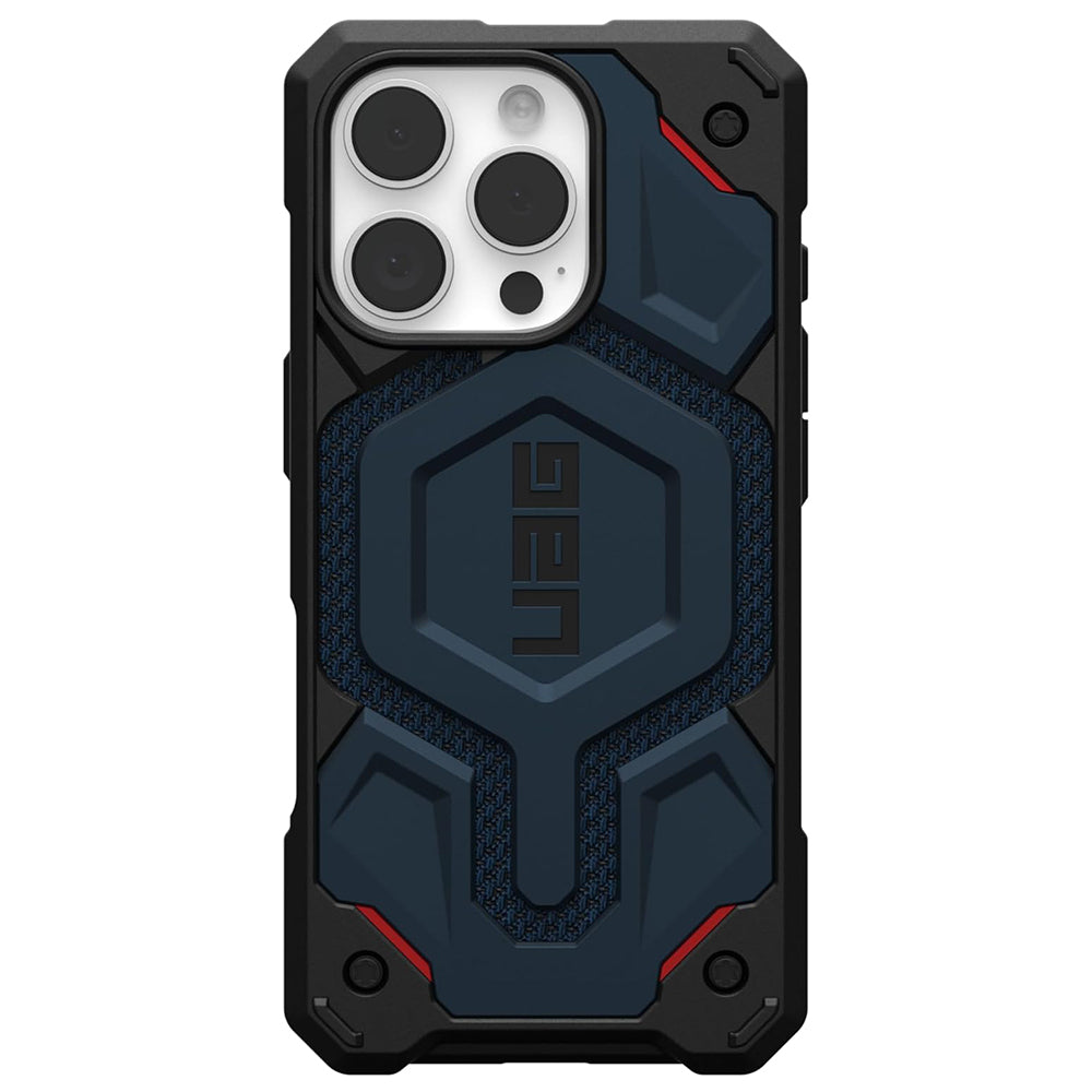 Калъф MagSafe за Apple iPhone 16 Pro, Urban Armor Gear, Monarch Pro Kevlar, Тъмносин