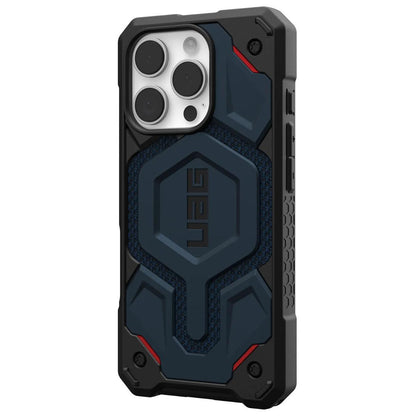 Калъф MagSafe за Apple iPhone 16 Pro, Urban Armor Gear, Monarch Pro Kevlar, Тъмносин