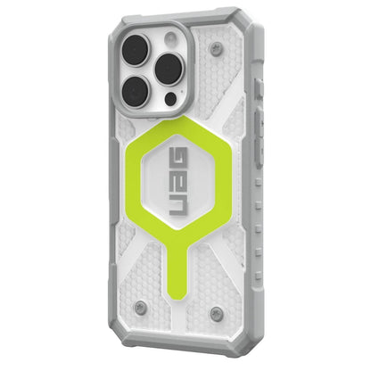 Калъф MagSafe за Apple iPhone 16 Pro, Urban Armor Gear, Pathfinder Clear, Зелен