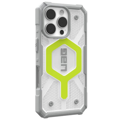 Калъф MagSafe за Apple iPhone 16 Pro, Urban Armor Gear, Pathfinder Clear, Зелен