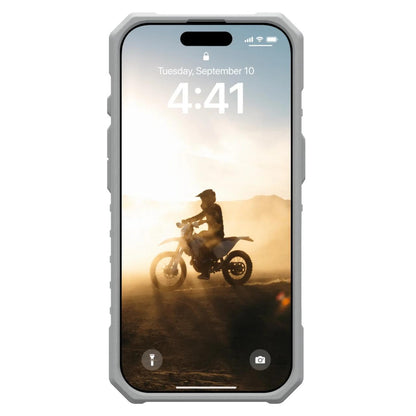 Калъф MagSafe за Apple iPhone 16 Pro, Urban Armor Gear, Pathfinder Clear, Зелен