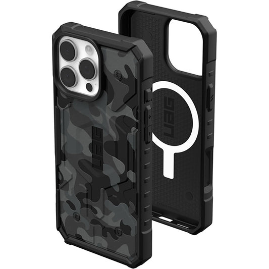 Калъф MagSafe за Apple iPhone 16 Pro, Urban Armor Gear, Pathfinder SE Midnight Camo, Камуфлаж