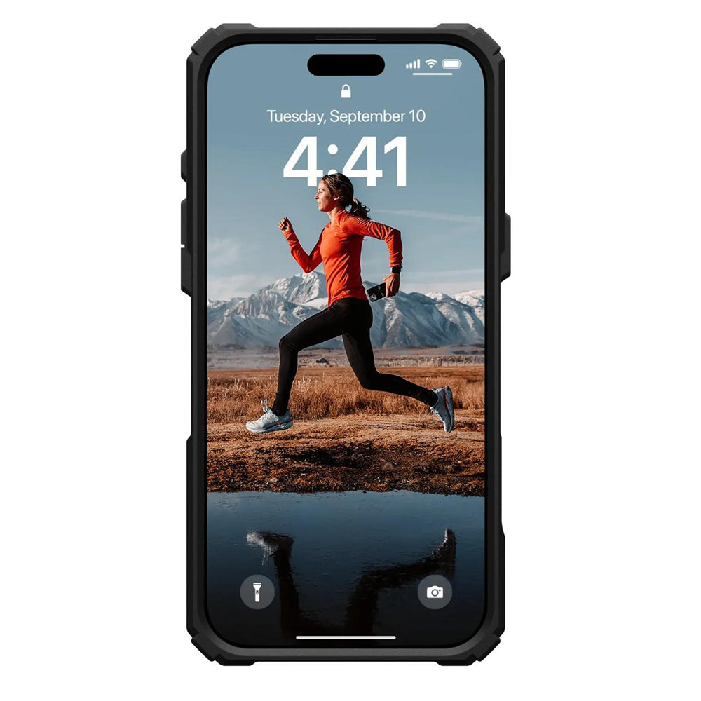 Калъф MagSafe за Apple iPhone 16 Pro, Urban Armor Gear, Plasma XTE, Черен прозрачен