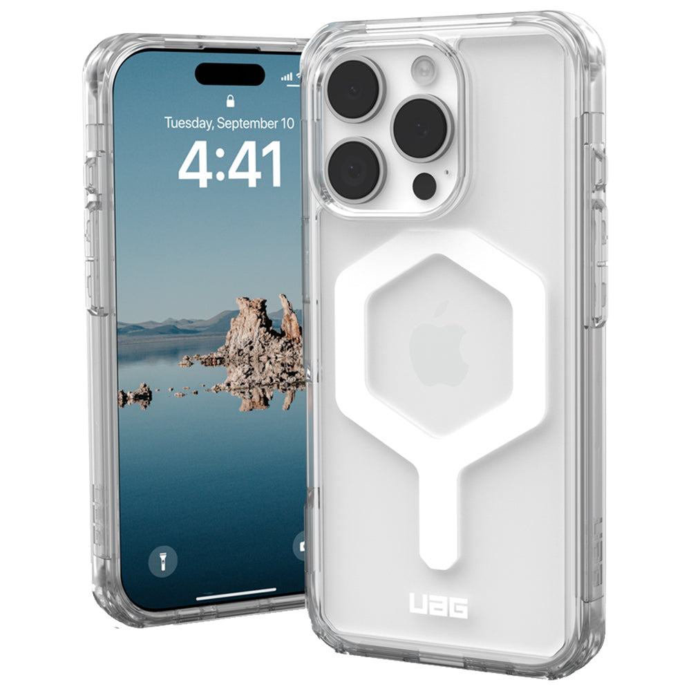 Калъф MagSafe за Apple iPhone 16 Pro, Urban Armor Gear, Plyo, Бял