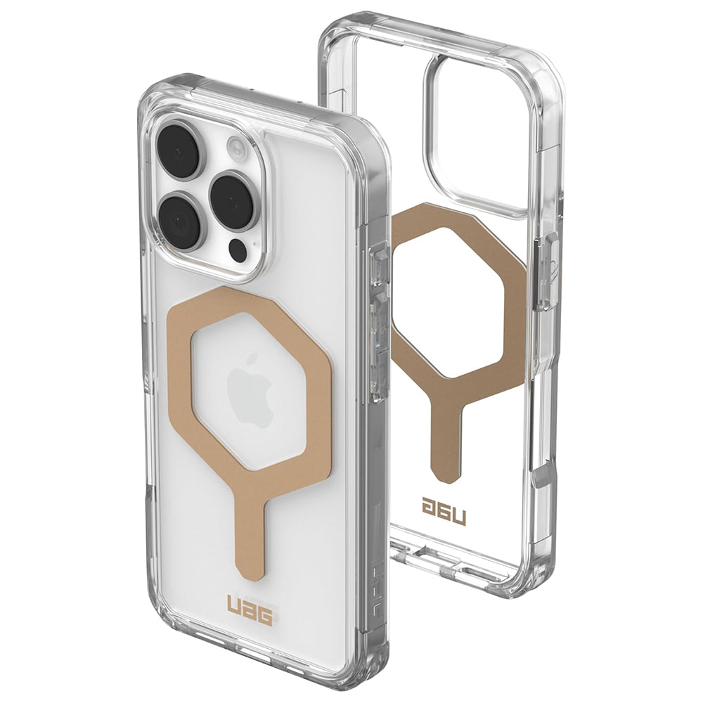 Калъф MagSafe за Apple iPhone 16 Pro, Urban Armor Gear, Plyo, Златист