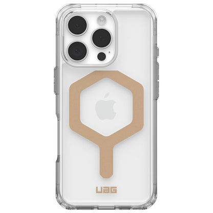 Калъф MagSafe за Apple iPhone 16 Pro, Urban Armor Gear, Plyo, Златист